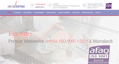 Desktop Screenshot of laboratoire-marrakech.com